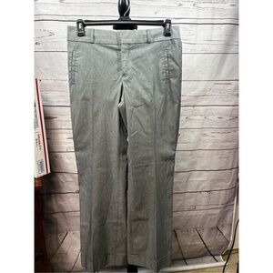 Banana Republic 10p martini fit gray slacks with white small pin stripe‎ (#1948)